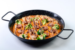 Arroz Gratinado Longaniza