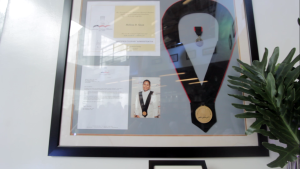 ACF Presidential Medallion donated by the first-ever ACF-accredited Filipina chef Melissa Oreta