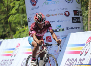 Juan Carlos _Bingo_ Barrios is only 19 years old and  is   the youngest member of Team Franzia who won first place in his age    category.