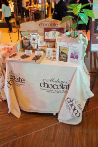 Malagos chocolate booth