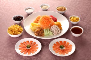 Make the feast extra special with Summer Palace's traditional Yee Sang