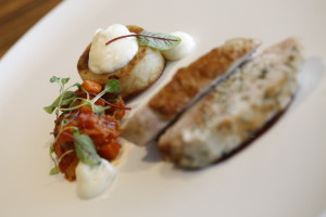 Gold : US Poultry (Slow-cooked chicken leg, potato confit, vegetable ragout, manchiego foam and port wine sauce