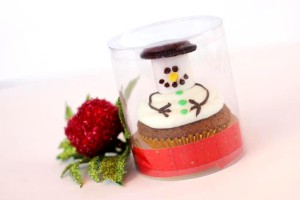 Snowman Cupcake