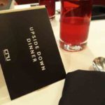 CRU Upside Down Table with Menu