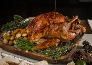 Holiday family get-togethers won't be complete without Cravings' Roast Chicken with Chorizo Stuffing_
