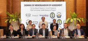 MRP Foundation Donates P3M to Operation Smile Philippines' Community Health Assistance Program