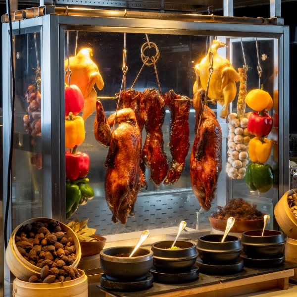 The Cafe's Assortment of Roasting at the Asian Section