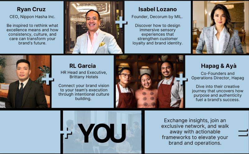 ‘Experience is the New Menu’ on Nov. 27: CCA Manila launches first-ever ‘Connect Bootcamp’ on Experience Design for hospitality stakeholders