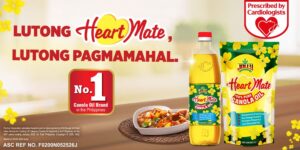 1Jolly Heart Mate is the No. 1 Canola Brand in the PH